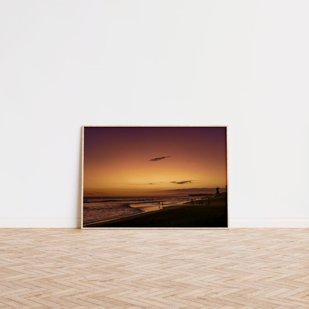 Canggu Sunset Wall Poster 