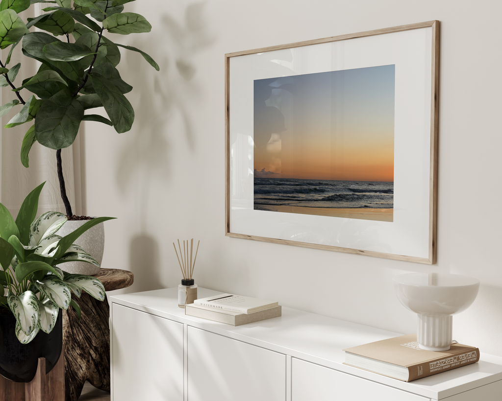 Ocean Sunset Poster