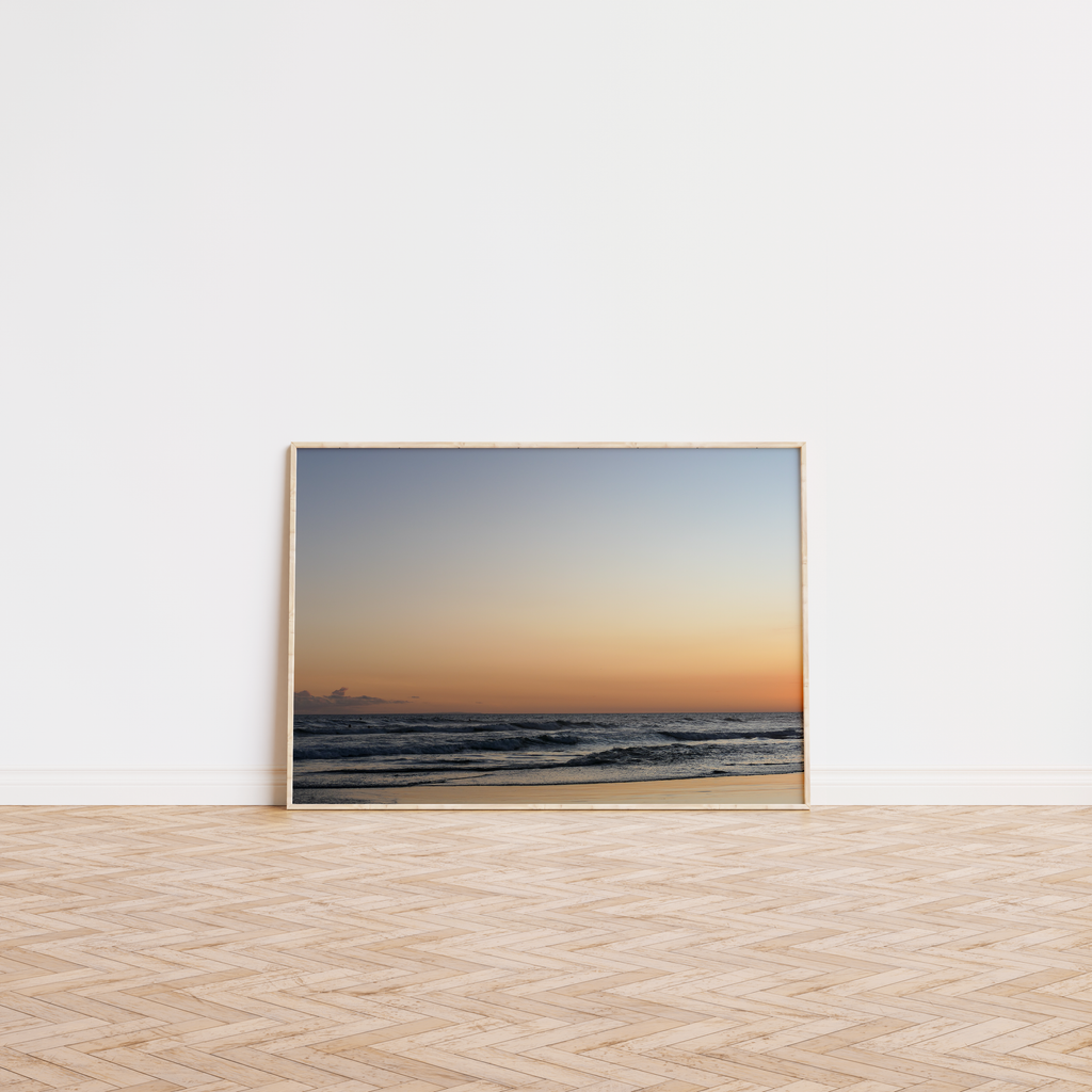 Ocean Sunset Poster