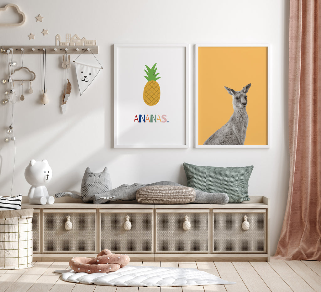 Ananas Fruit Poster