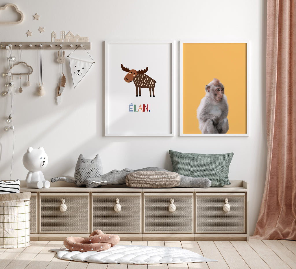 Moose Wall Prints | Kids Wall Prints | studio5prints