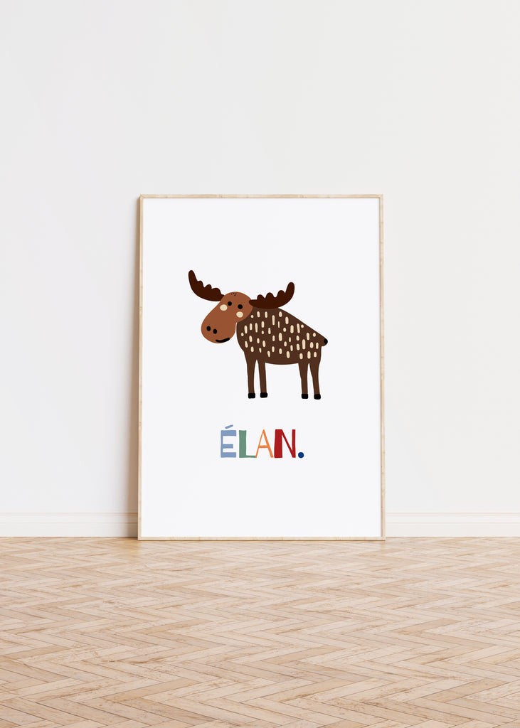 Moose Wall Prints | Kids Wall Prints | studio5prints