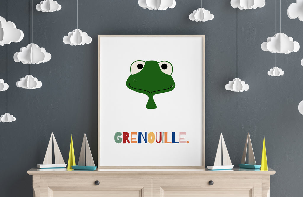 Frog Wall Art | Frog Art Prints | studio5prints