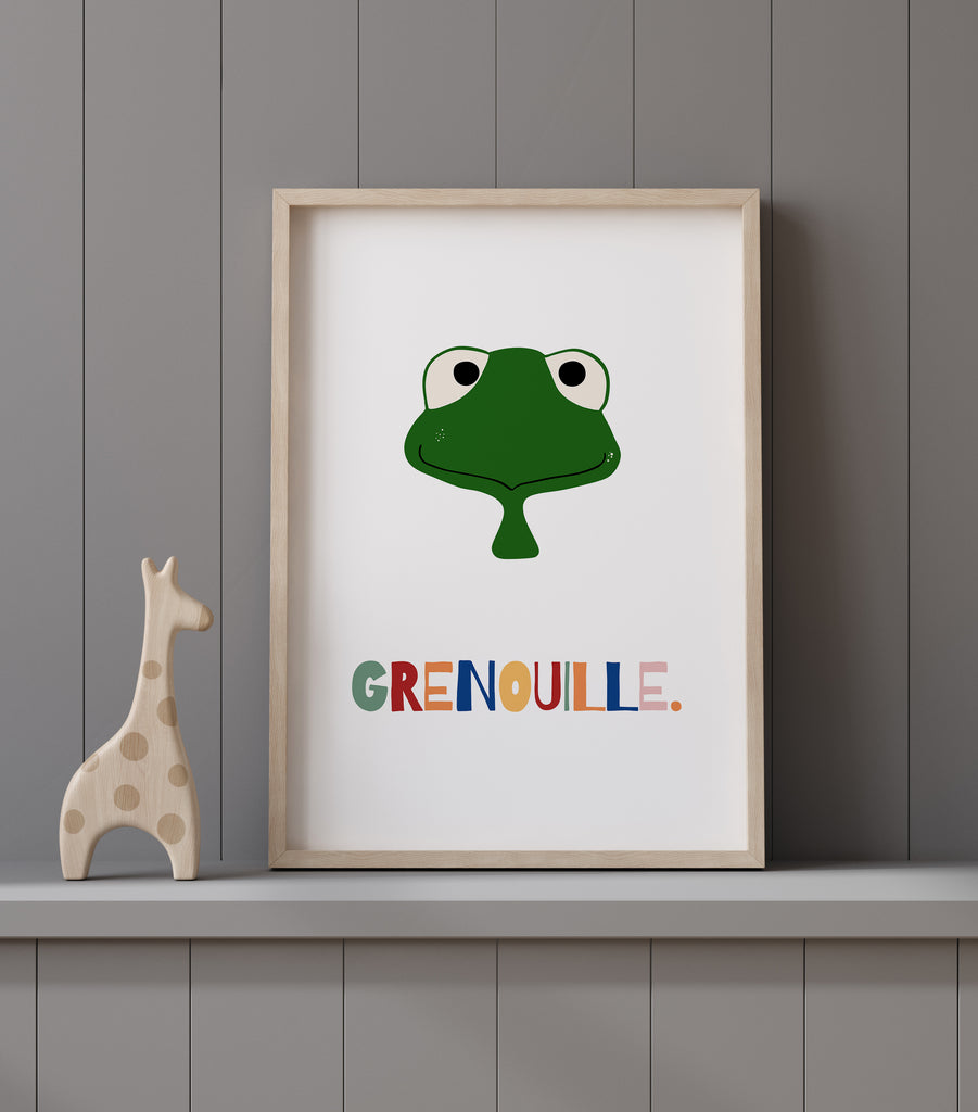 Frog Wall Art | Frog Art Prints | studio5prints