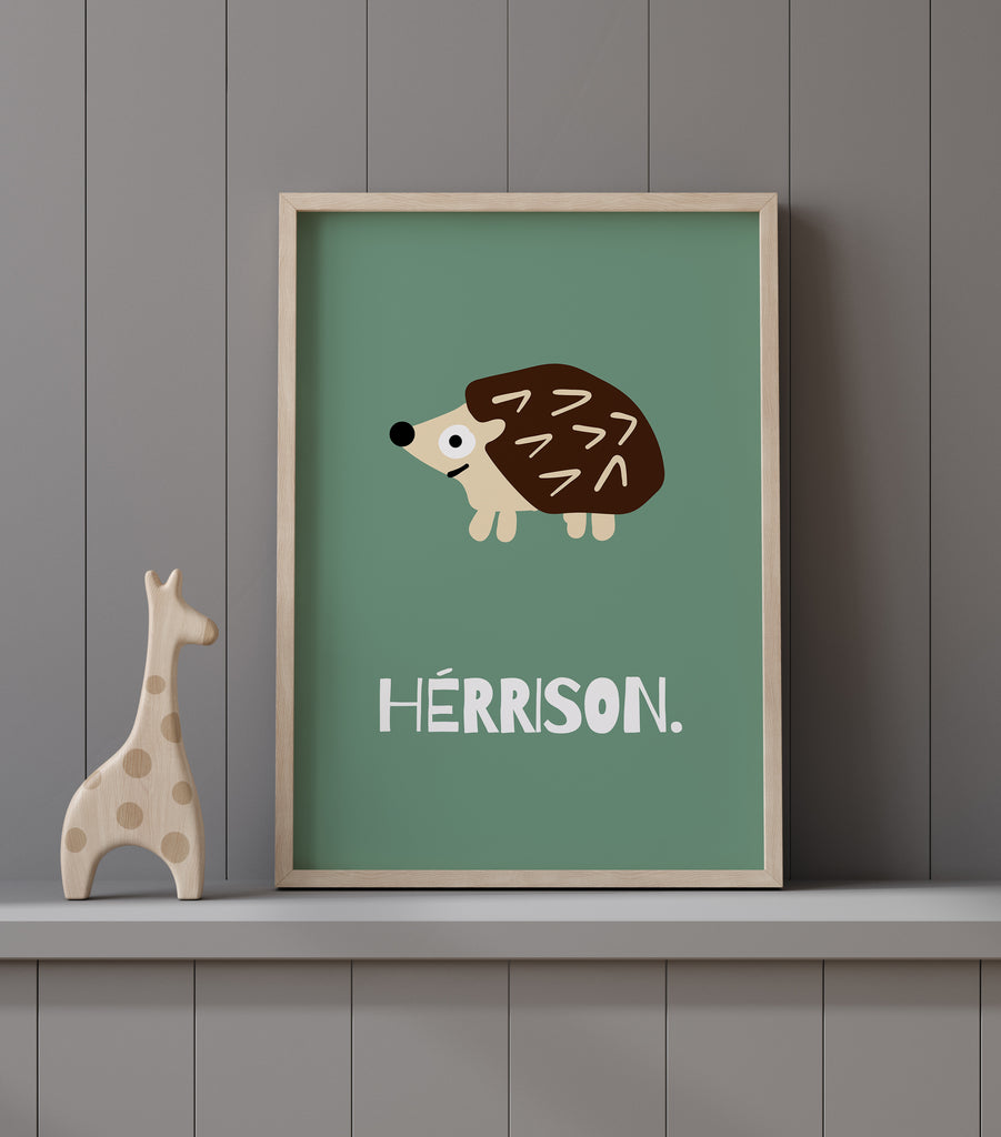 Animal Illustration Prints | Kids' Room Decor | studio5prints