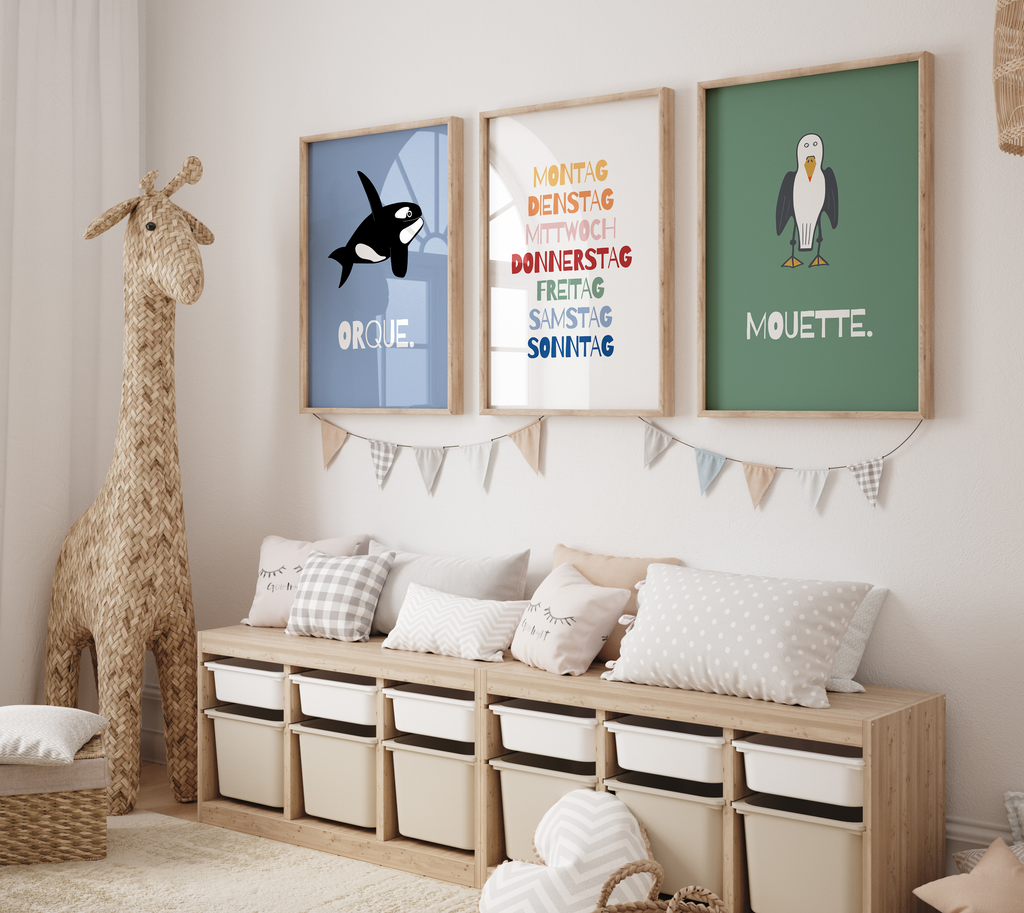 Mouette Green Poster 