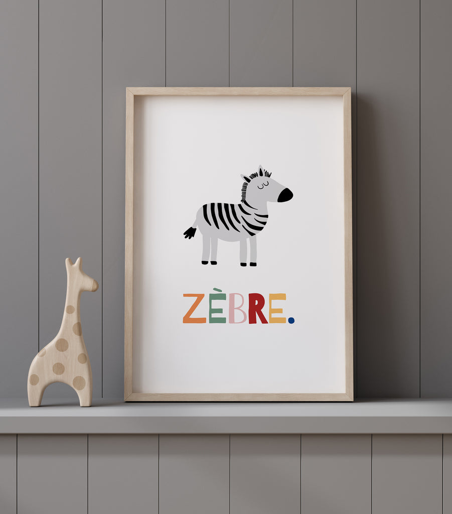 Zebra Print Wall Art