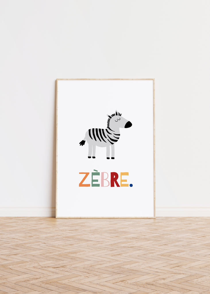 Zebra Print Wall Art